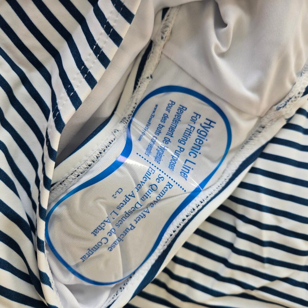 Cupshe Striped Nautical One Piece Swimsuit Size XS NWT - Picture 6 of 7